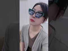 Óculos de sol de acetato da moda