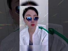 Óculos de sol de metal de acetato de moda