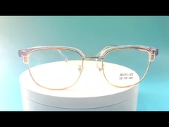 BD127 Acetato Metal Óptico estilos de fabricante de óculos em Shenzhen