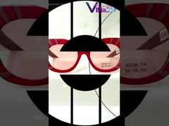 AS104 Óculos de sol de forma quadrada para mulheres 100% de proteção UV