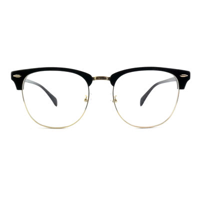 Bom preço FP2648 Óculos clássicos de metal de acetato Vintage quadrados Unisex Frame Óculos on-line
