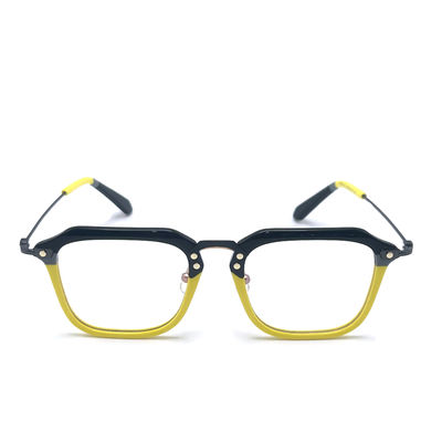 Bom preço BD124 Quadro personalizado Cor Acetato Quadros de metal com 142 mm de comprimento do templo on-line