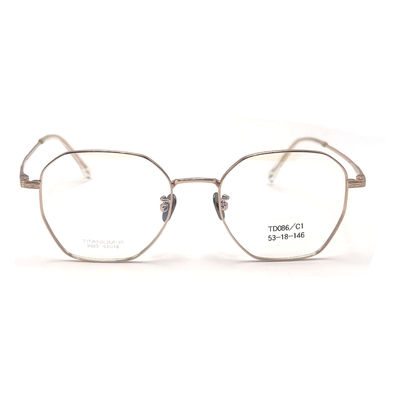 Bom preço TD086 Estruturas ópticas de titânio com revestimento anti-reflexo e dobradiças flexíveis - perfeitas para uso diário on-line