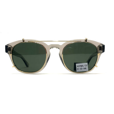 ACP001 Óculos de sol com estrutura de acetato 146 mm 100% de protecção UV