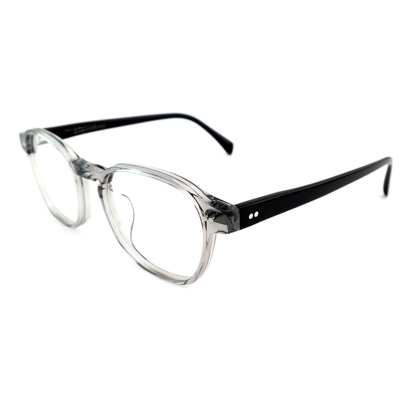FP2616 Trendy Acetato Quadro Óptico Unisexo Full Rim Redondo Cor Personalizada