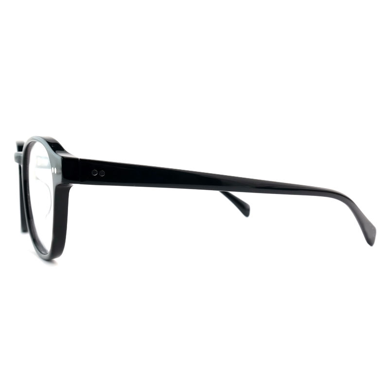 FP2616 Trendy Acetato Quadro Óptico Unisexo Full Rim Redondo Cor Personalizada