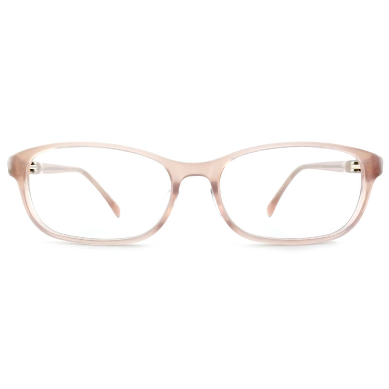 FP2619 Estrutura óptica de acetato elegante de borda completa Rectângulo de decoração para óculos