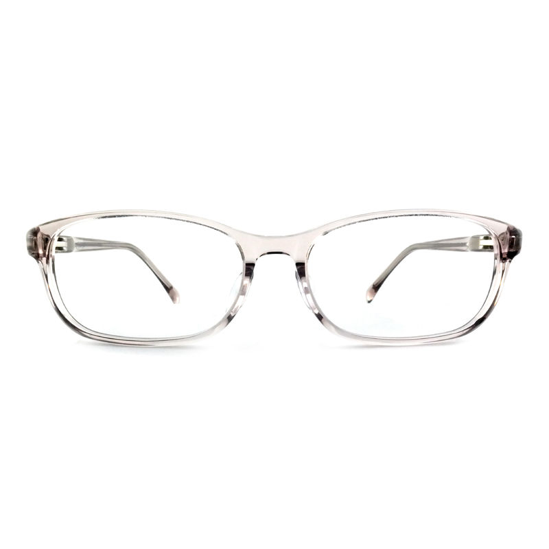 FP2619 Estrutura óptica de acetato elegante de borda completa Rectângulo de decoração para óculos