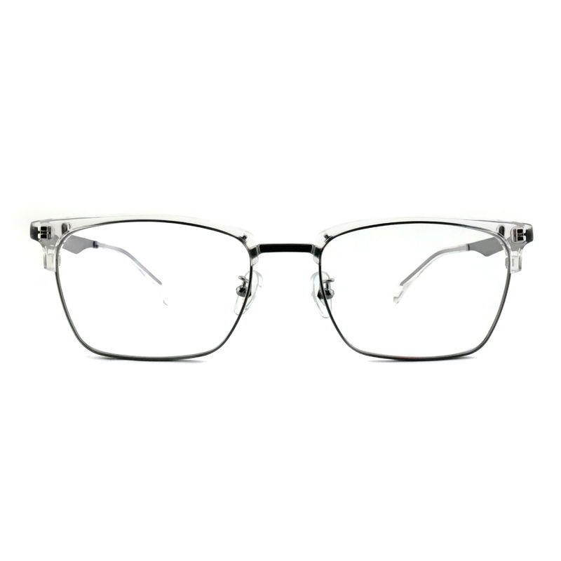 FP2648 Óculos clássicos de metal de acetato Vintage quadrados Unisex Frame Óculos