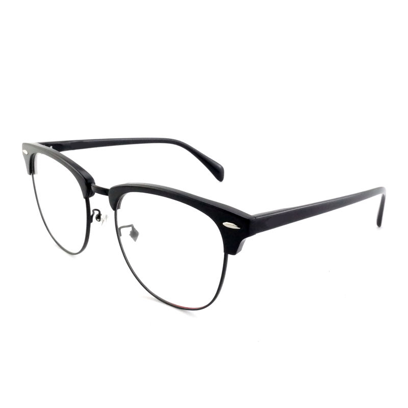 FP2648 Óculos clássicos de metal de acetato Vintage quadrados Unisex Frame Óculos