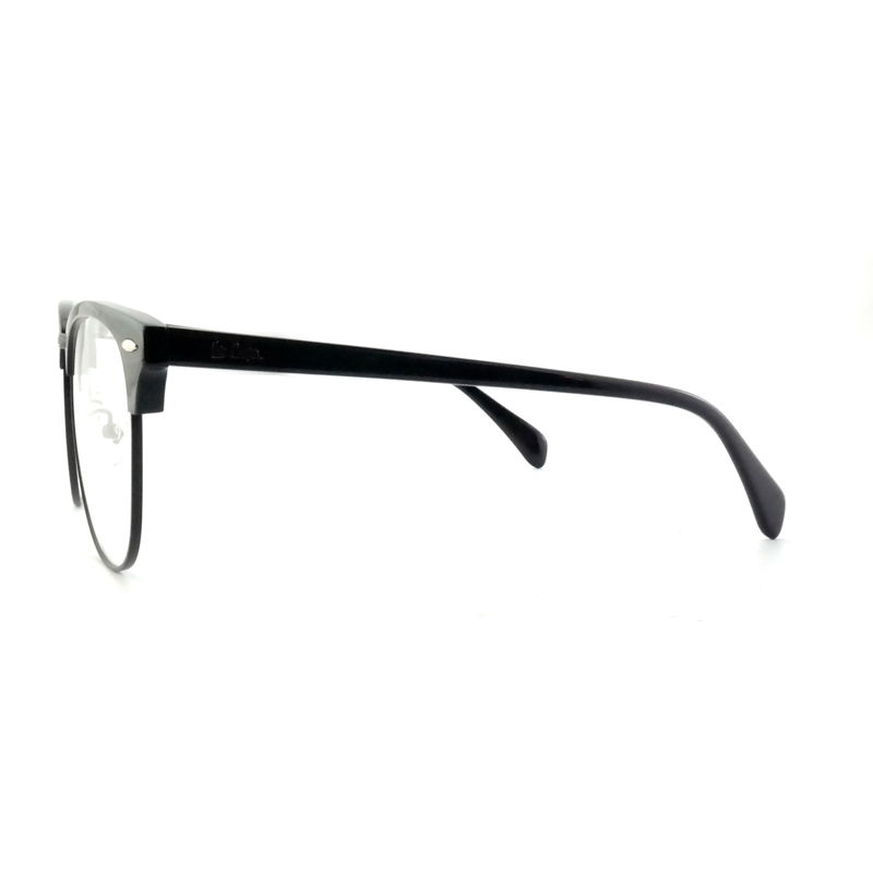 FP2648 Óculos clássicos de metal de acetato Vintage quadrados Unisex Frame Óculos