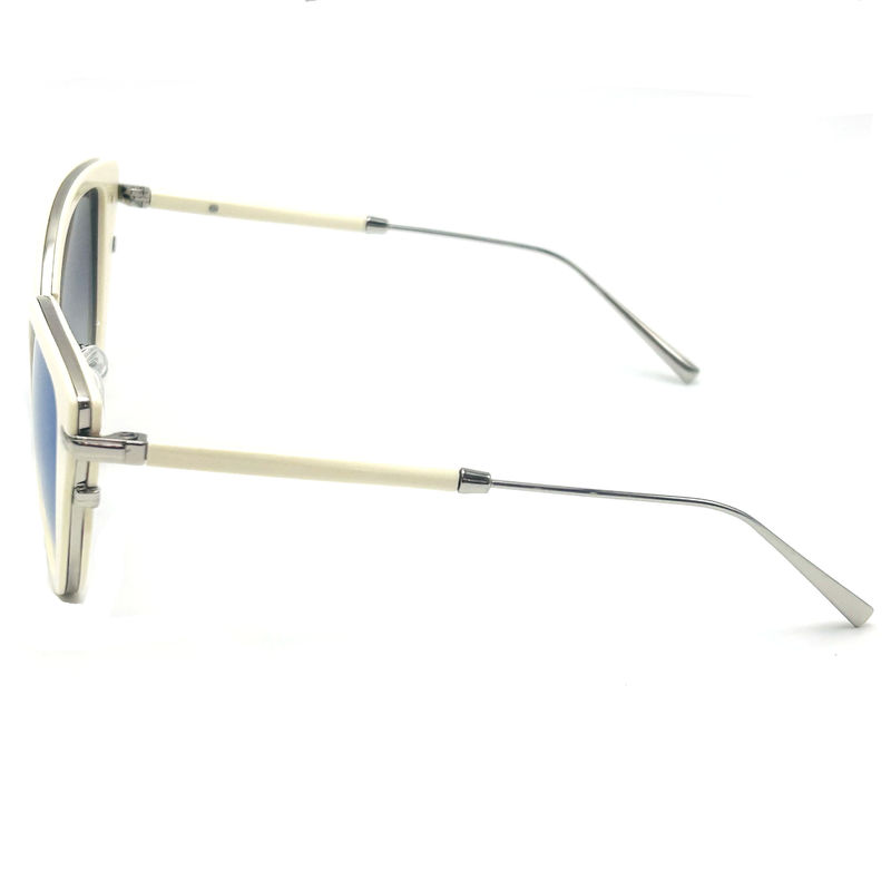 Óculos de sol de aceto de metal de alta qualidade Óculos de sol de moda Óculos de sol de borboleta O modelo BS022,OEM & ODM Fábrica de óculos FE