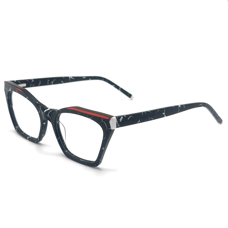 AD183 Estrutura óptica de acetato elegante para conforto diário Óculos ópticos Óculos