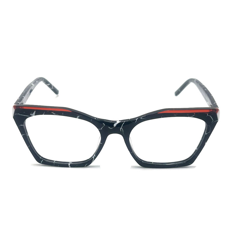 AD183 Estrutura óptica de acetato elegante para conforto diário Óculos ópticos Óculos