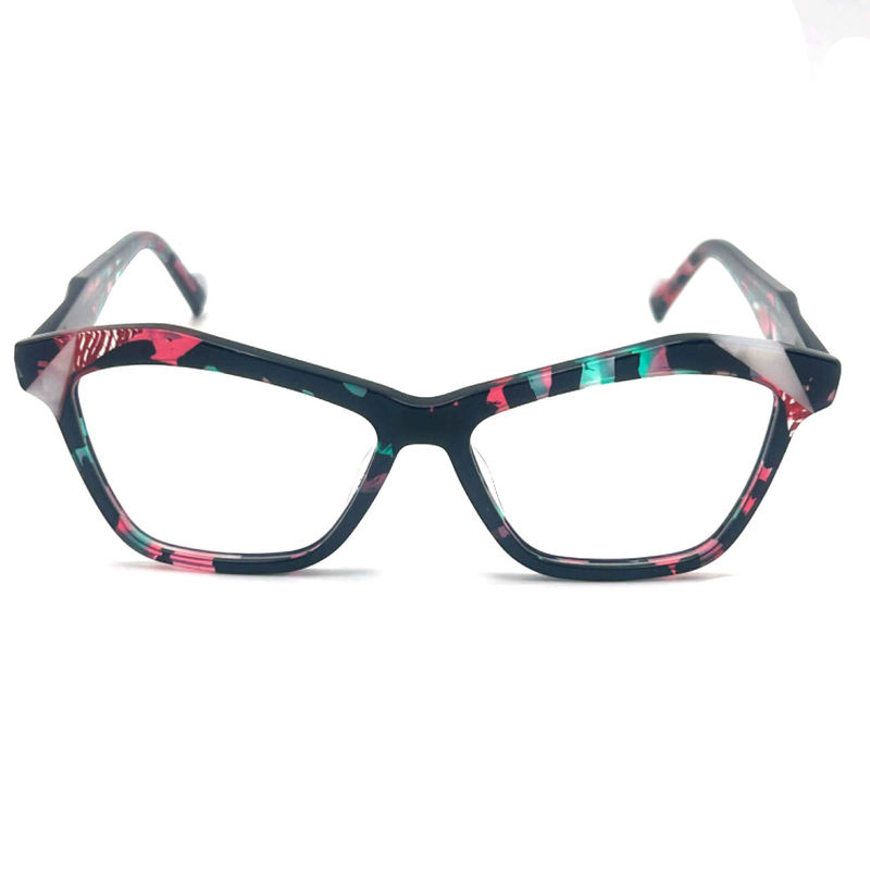 AD185 Estrutura óptica de acetato elegante para conforto diário Óculos ópticos Óculos