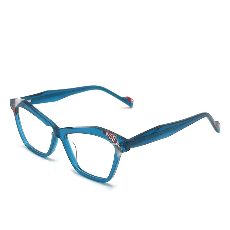 AD185 Estrutura óptica de acetato elegante para conforto diário Óculos ópticos Óculos