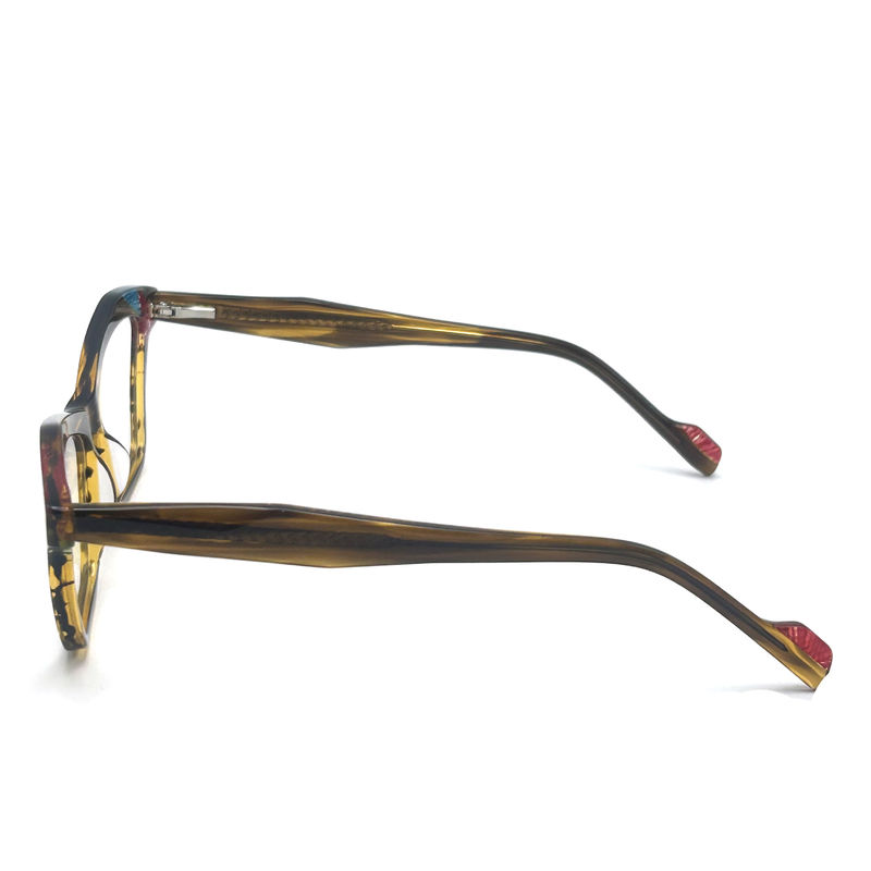AD185 Estrutura óptica de acetato elegante para conforto diário Óculos ópticos Óculos