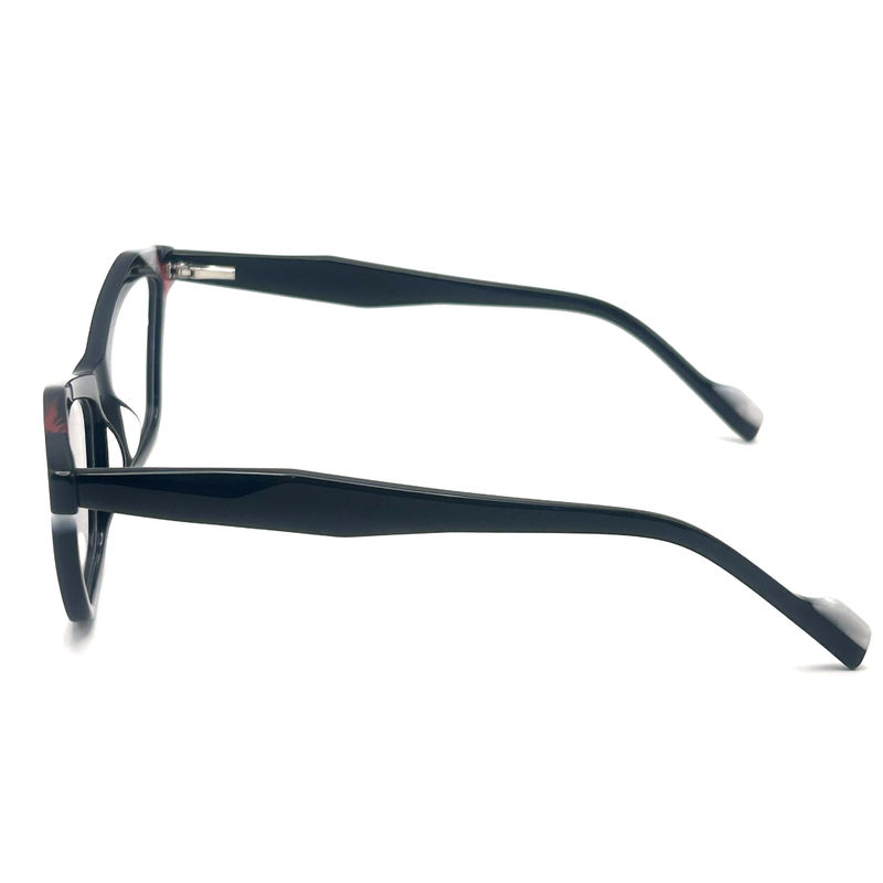 AD185 Estrutura óptica de acetato elegante para conforto diário Óculos ópticos Óculos