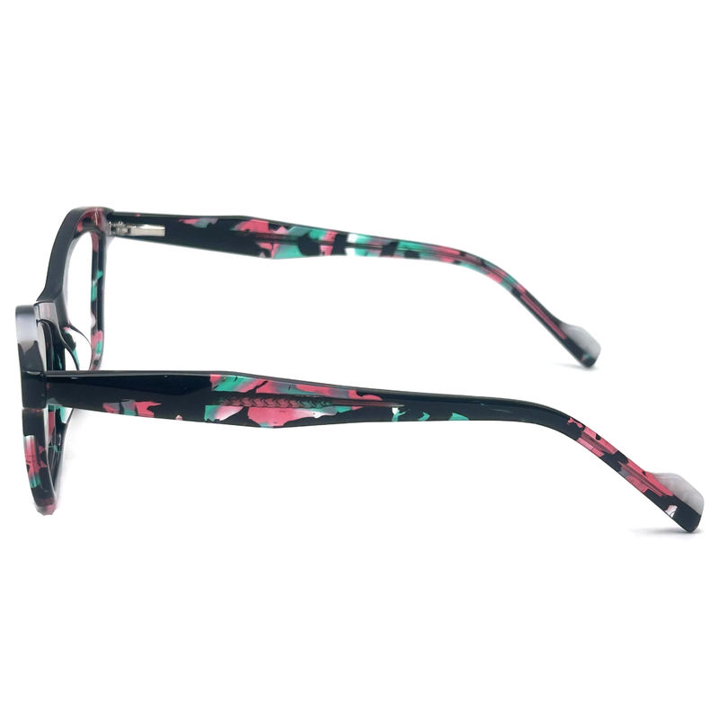 AD185 Estrutura óptica de acetato elegante para conforto diário Óculos ópticos Óculos