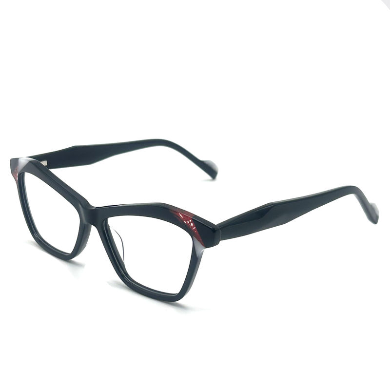 AD185 Estrutura óptica de acetato elegante para conforto diário Óculos ópticos Óculos