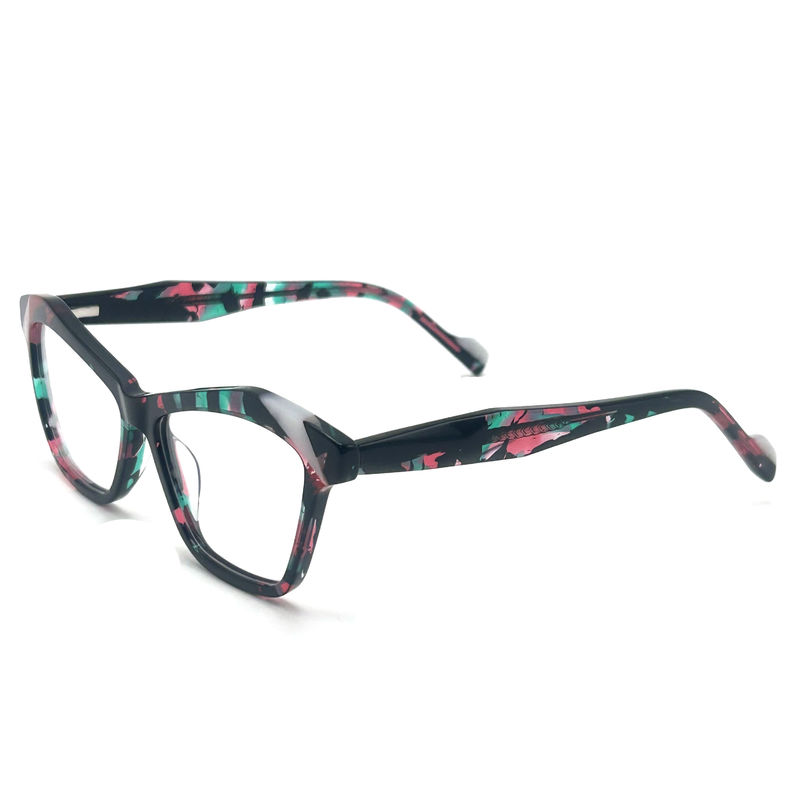 AD185 Estrutura óptica de acetato elegante para conforto diário Óculos ópticos Óculos