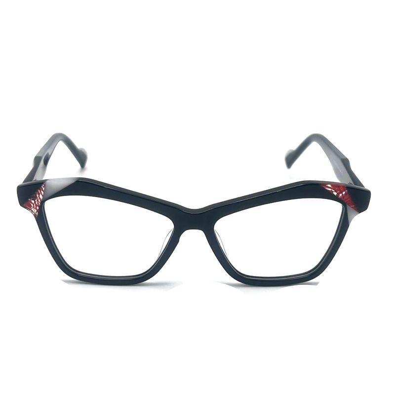 AD185 Estrutura óptica de acetato elegante para conforto diário Óculos ópticos Óculos