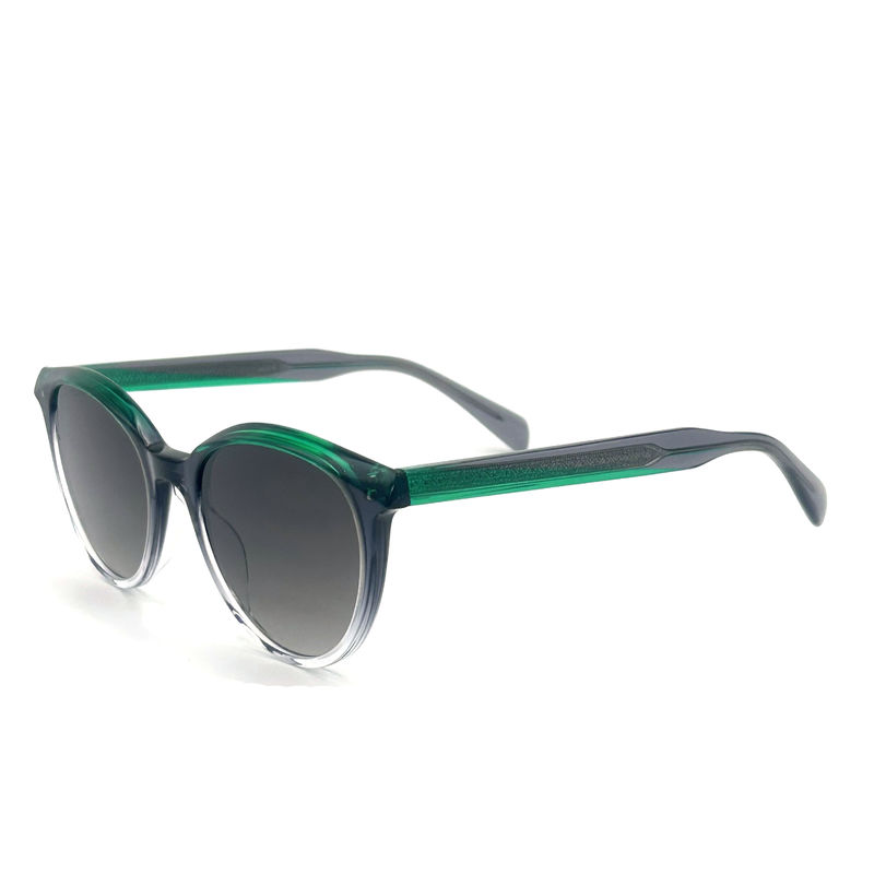 AS065 Óculos de sol de quadro de acetato com material de lente CR 39 para protecção UV moderna