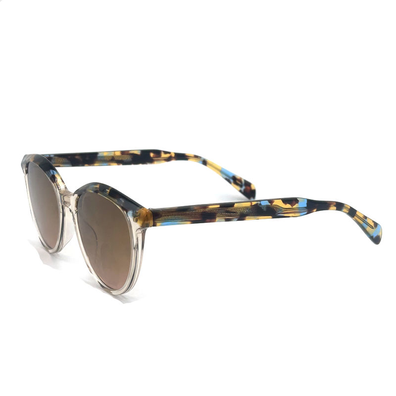 AS065 Óculos de sol de quadro de acetato com material de lente CR 39 para protecção UV moderna