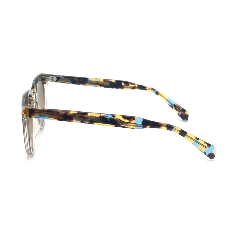 AS065 Óculos de sol de quadro de acetato com material de lente CR 39 para protecção UV moderna