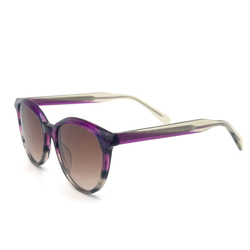 AS065 Óculos de sol de quadro de acetato com material de lente CR 39 para protecção UV moderna