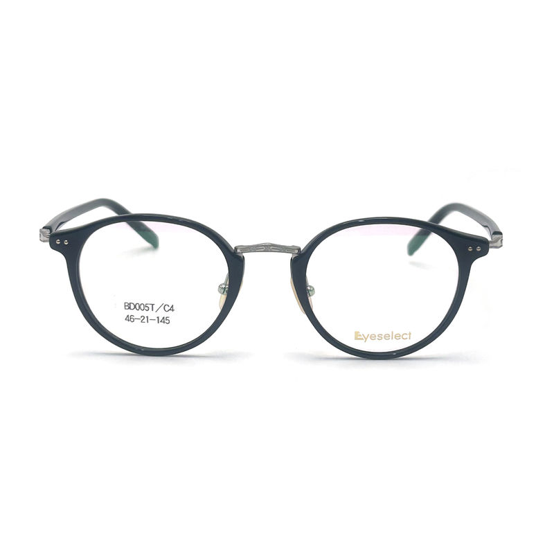 BD018T Estruturas de metal de acetato personalizadas em estilo vintage com cores personalizáveis