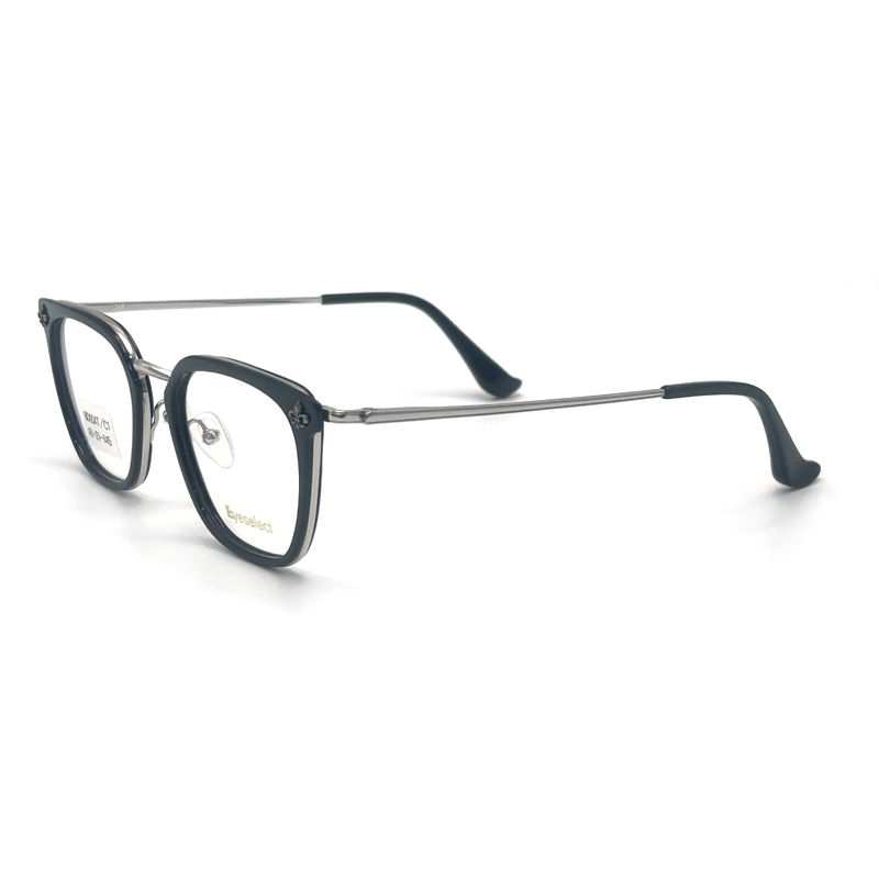 BD004T Estruturas metálicas de acetato de estilo vintage para homens - Óculos de moda