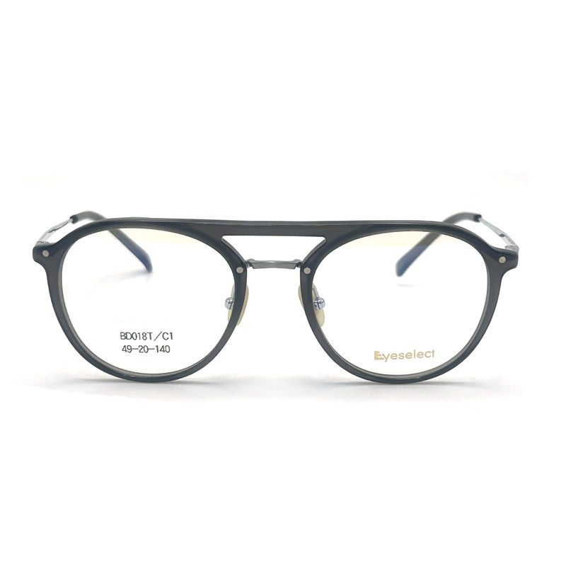 BD018T Estruturas de metal de acetato personalizadas em estilo vintage com cores personalizáveis