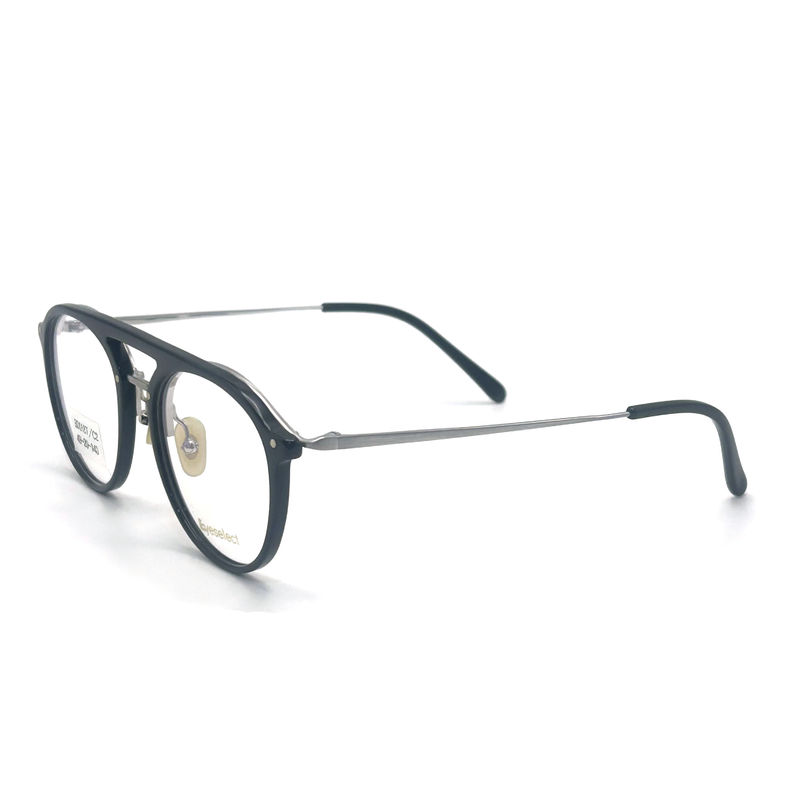 BD018T Estruturas de metal de acetato personalizadas em estilo vintage com cores personalizáveis