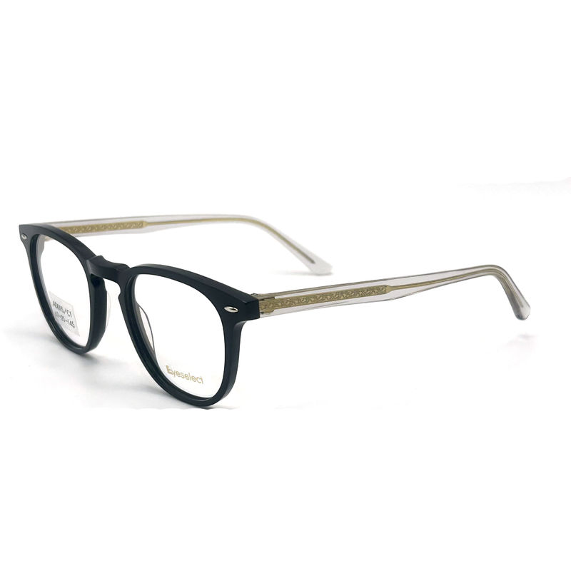 AD015 Quadro óptico de acetato redondo com características personalizadas para olhar para a moda