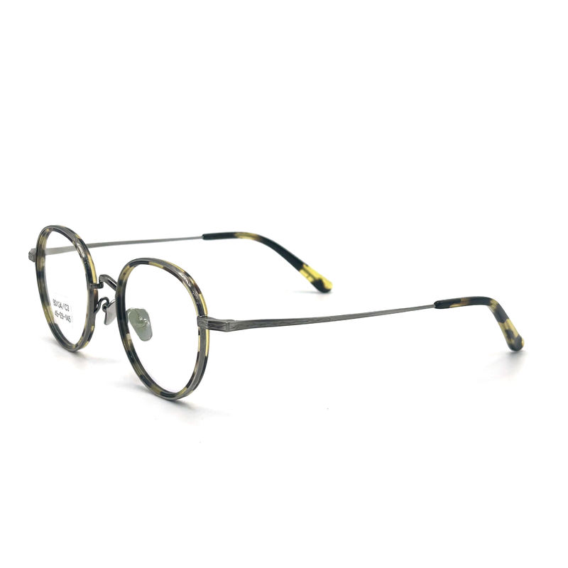BD104 Quadros de metal de acetato de formato completo de época - Style Fashion Frame