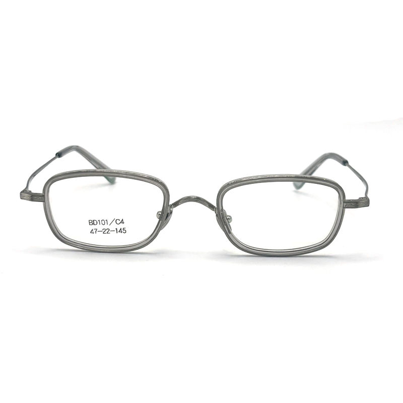 BD101 Quadro personalizável Cor Quadros metálicos de acetato - Forma retangular