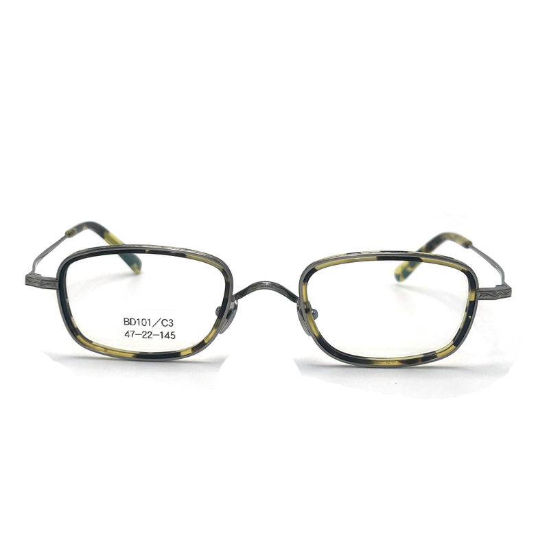 BD101 Quadro personalizável Cor Quadros metálicos de acetato - Forma retangular