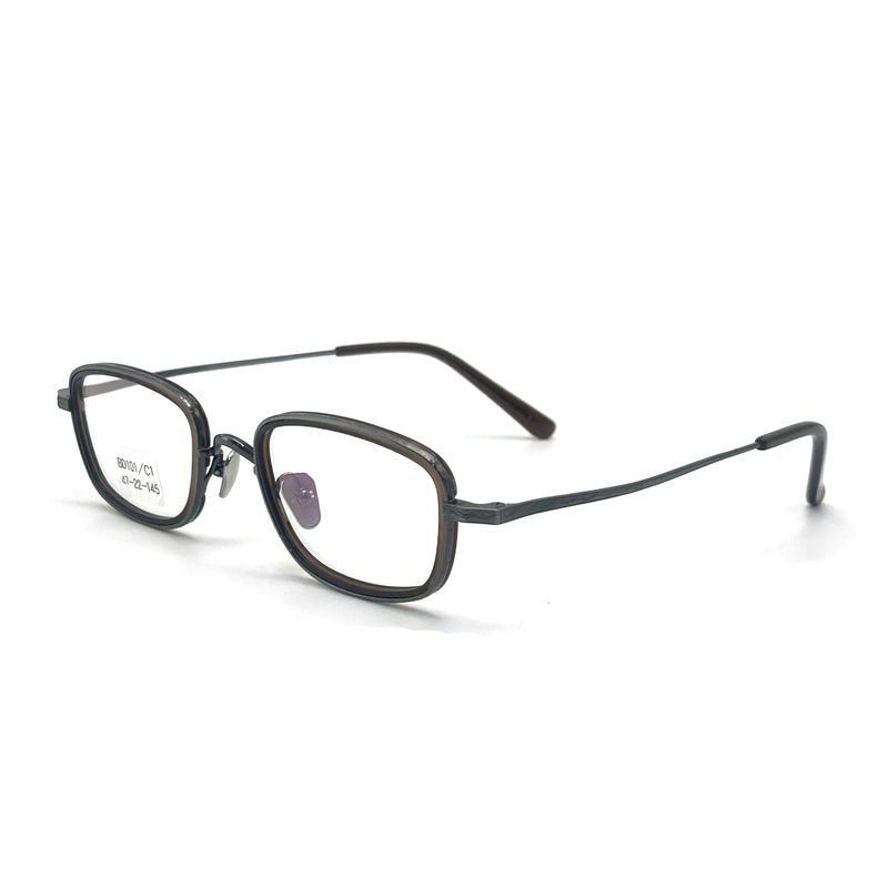 BD101 Quadro personalizável Cor Quadros metálicos de acetato - Forma retangular