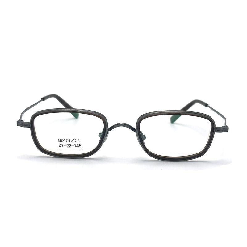 BD101 Quadro personalizável Cor Quadros metálicos de acetato - Forma retangular