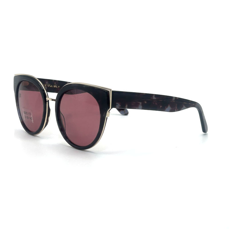 BS021 Óculos de metal de acetato disponíveis em cores personalizadas