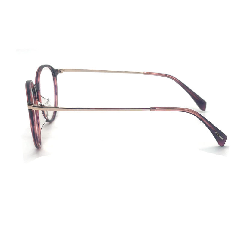 OPT SUN001 Acetato Quadro óptico com templos de alta elasticidade moda estilo redondo aparência elegante