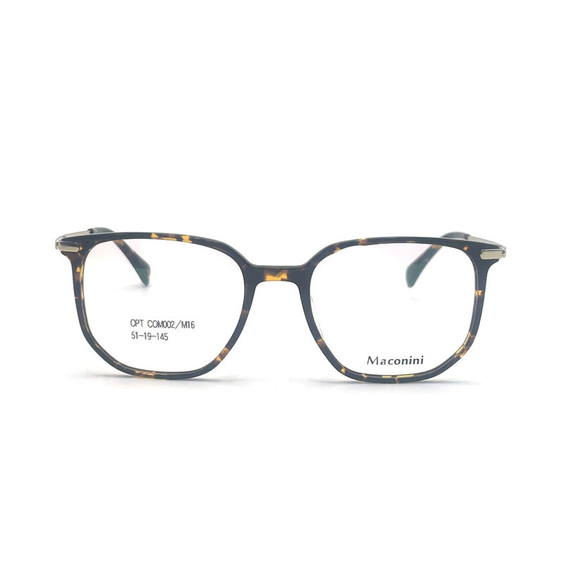 OPT COM002 Heng Yang Optical apresenta um quadro óptico de acetato concebido para uso sob receita médica
