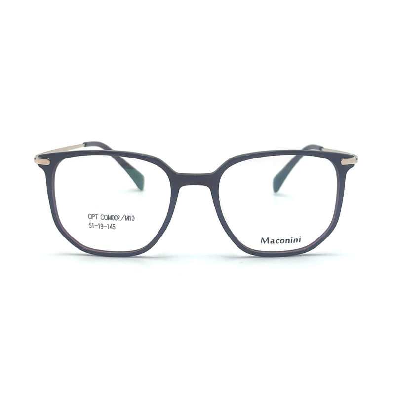 OPT COM002 Heng Yang Optical apresenta um quadro óptico de acetato concebido para uso sob receita médica