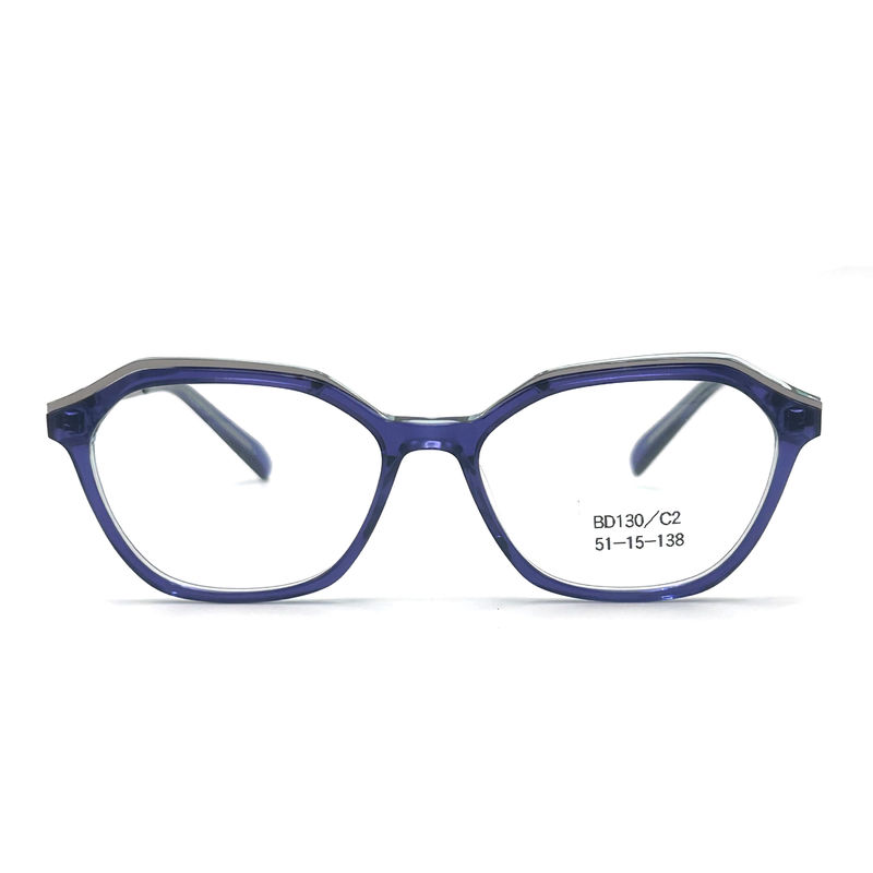 BD130 Estruturas de metal de acetato personalizadas Seleção vintage/moderna