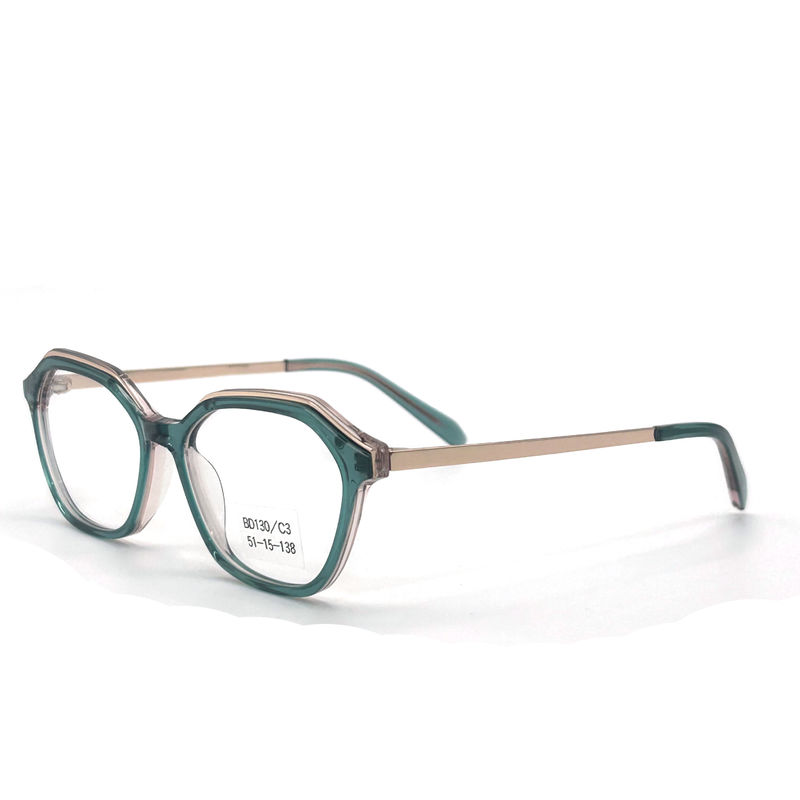 BD130 Estruturas de metal de acetato personalizadas Seleção vintage/moderna