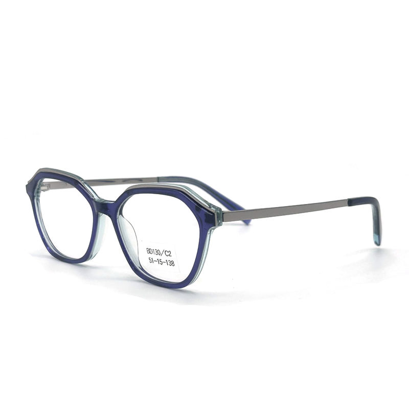 BD130 Estruturas de metal de acetato personalizadas Seleção vintage/moderna