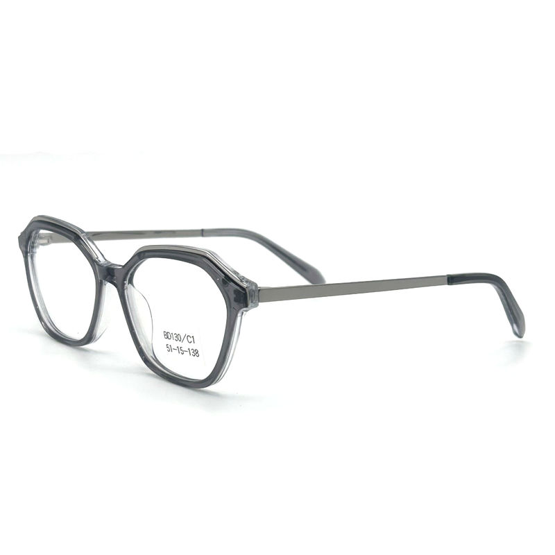 BD130 Estruturas de metal de acetato personalizadas Seleção vintage/moderna