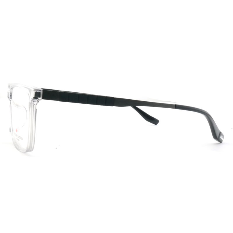 TPC3409 Quadro óptico de acetato de titânio para homens - Óculos leves e duráveis para uso diário