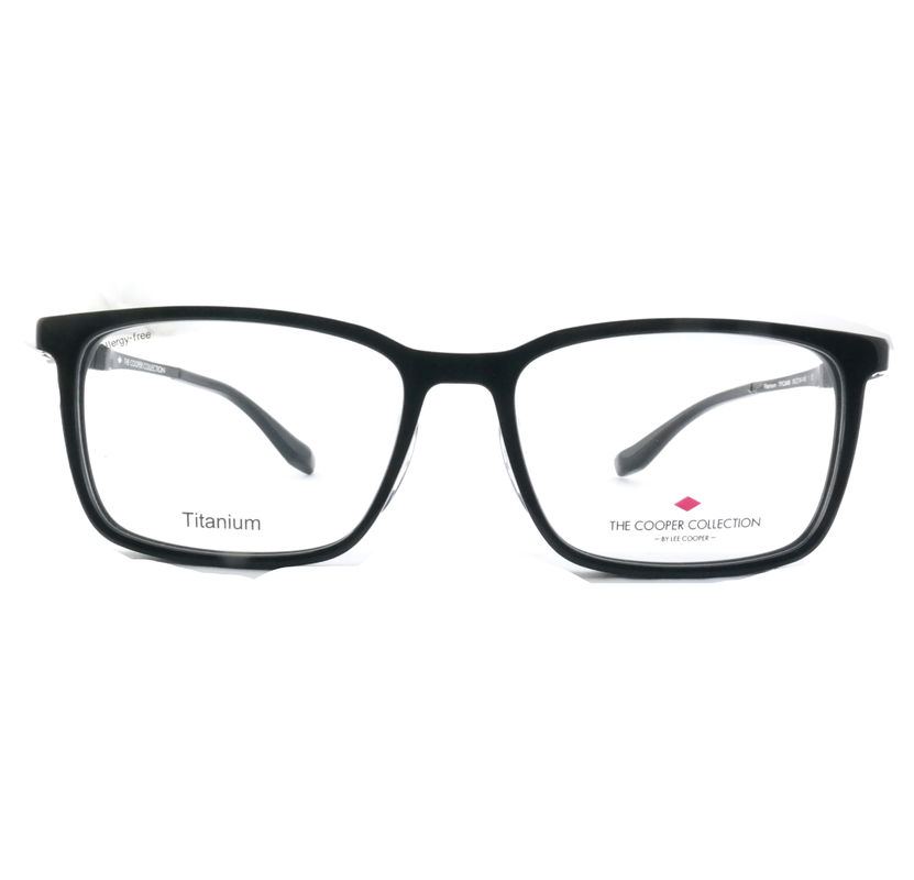TPC3409 Quadro óptico de acetato de titânio para homens - Óculos leves e duráveis para uso diário